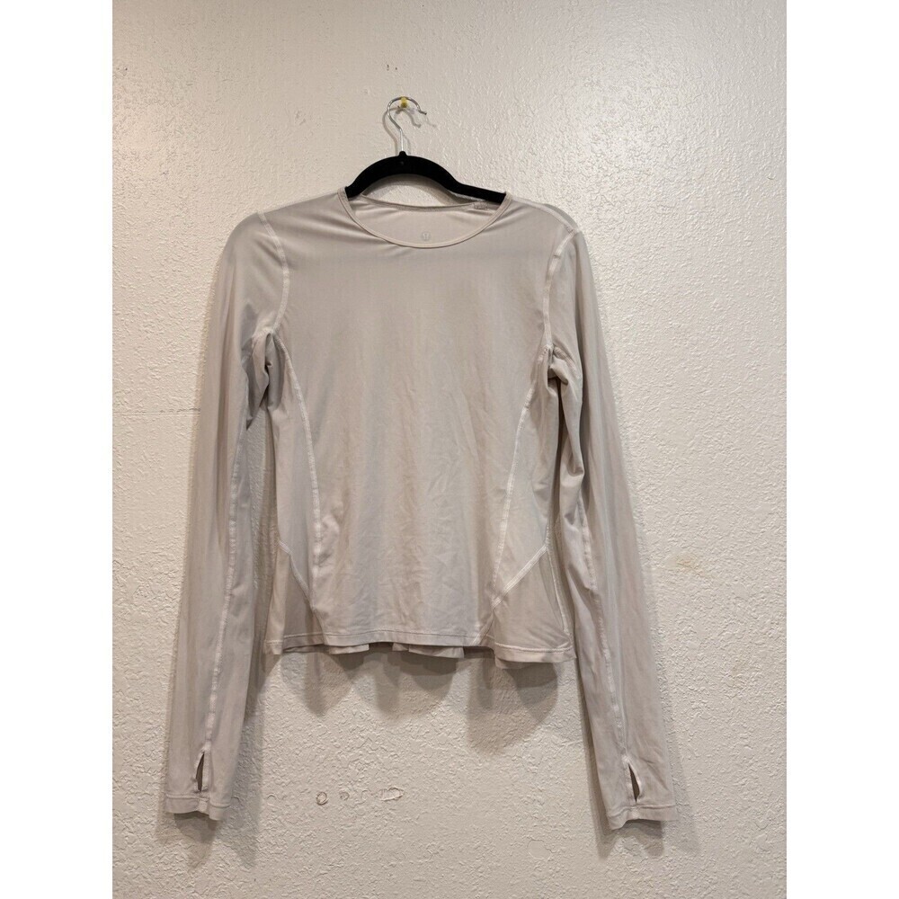 Women’s Lululemon Look Ahead Run Long Sleeve Iced Iris No Size Read Description